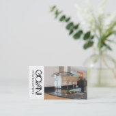 台所専門家の名刺 名刺 (スタンド正面)