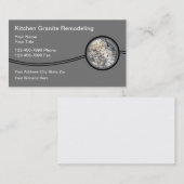 台所改装石名刺 名刺 (正面/裏面)