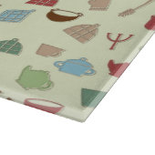 台所模様 カッティングボード (角)