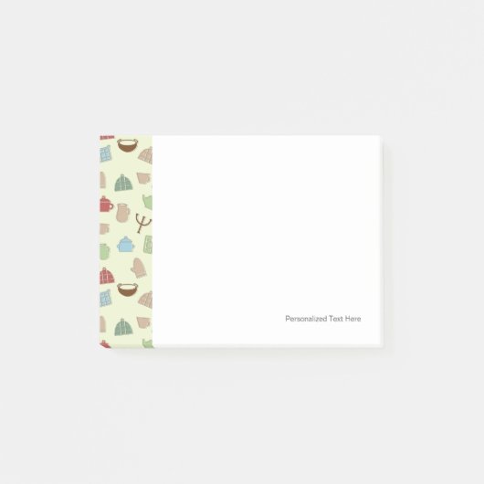 台所模様 ポストイット (正面)