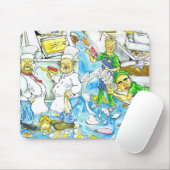 台所無秩序 マウスパッド (マウス)