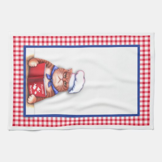 台所猫タオル キッチンタオル (横)