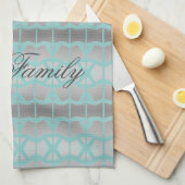 台所用のティータオル キッチンタオル (四つ折り)