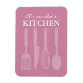 台所用カスタム具付き大型冷蔵庫用マグネット マグネット (縦)