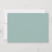 台所用モダン引っ越し祝いパーティーパーティー 招待状 (裏面)