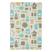 台所用具のパターン ミニクリップボード (裏面)