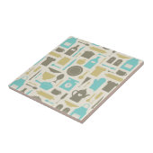 台所用具の模様 タイル (側面)