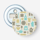 台所用具の模様 栓抜き (正面)