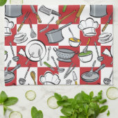 台所用具の点検 キッチンタオル (折り畳み)