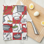 台所用具の点検 キッチンタオル (四つ折り)