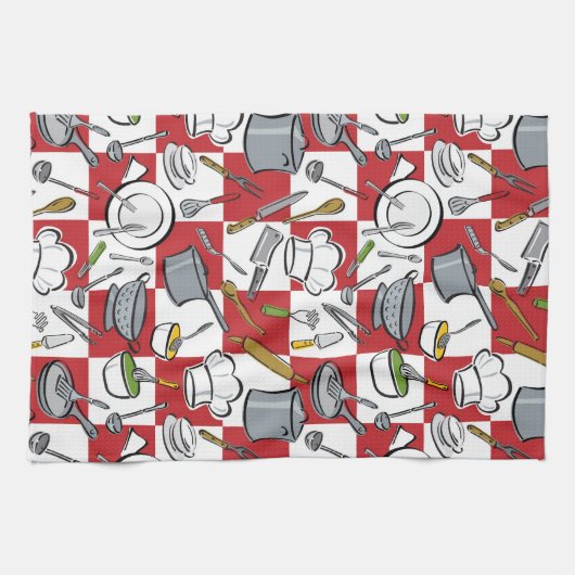 台所用具の点検 キッチンタオル (横)