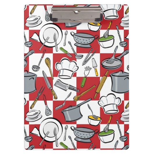 台所用具の点検 クリップボード (正面)