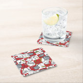 台所用具の点検 スクエアペーパーコースター (インサイチュ)