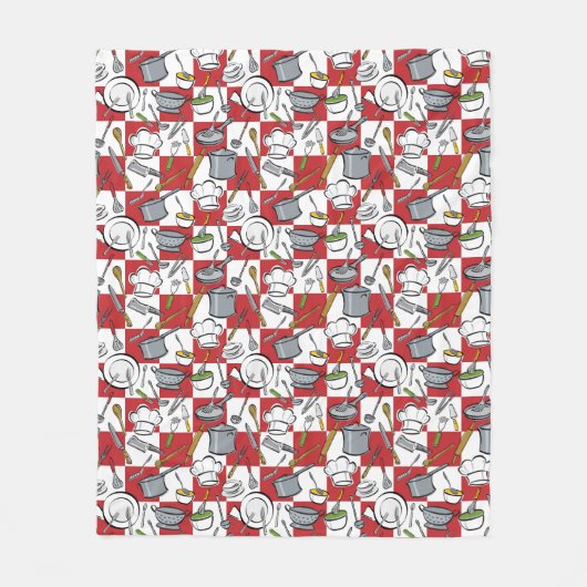 台所用具の点検 フリースブランケット (正面)