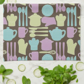 台所用具パターン2 キッチンタオル (折り畳み)