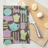 台所用具パターン2 キッチンタオル (四つ折り)