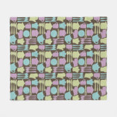 台所用具パターン2 フリースブランケット (正面(横))