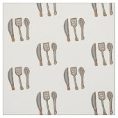 台所用具生地パターン ファブリック (見本)