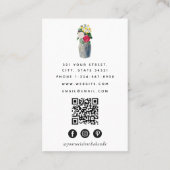 台所用具食事シェフケータリング食品サービス 名刺 (裏面)