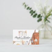 台所用品と料理具 名刺 (スタンド正面)