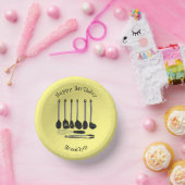 台所用品の漫画イラストレーション ペーパーボウル (パーティー)