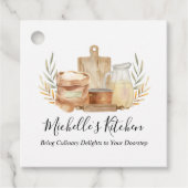 台所用品ウォーターカラーホームケータリング製品 フェイバータグ (正面)