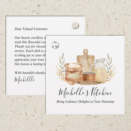 台所用品ウォーターカラーホームケータリング製品 フェイバータグ