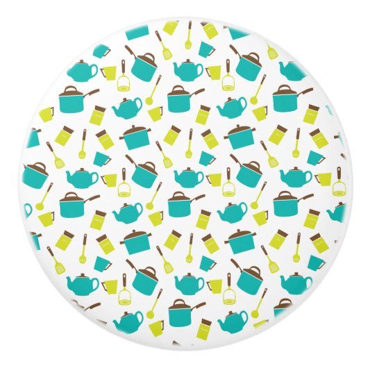 台所用品クロッカリー セラミックノブ (正面)