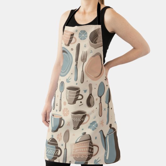 台所用品デザインエプロン エプロン (インサイチュ)
