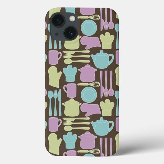 台所用品パターン2 Case-Mate iPhoneケース (裏面)