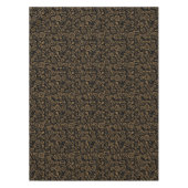 台所用品ブラック テーブルクロス (正面)