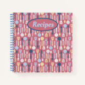 台所用品レシピノート ノートブック (正面)