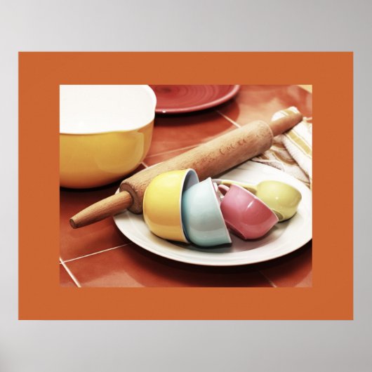 台所用品静物用ポスター ポスター (正面)