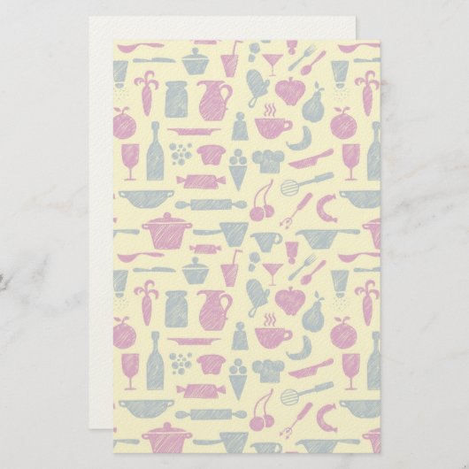 台所用品 便箋 (正面/裏面)