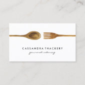 台所用品 | 料理ケータリング料理 名刺 (正面)