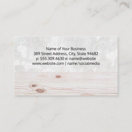 台所用品 |料理 | Chef 名刺 (裏面)