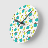 台所用品、調理器具、刃物、台所用品 ラウンド壁時計 (傾斜)