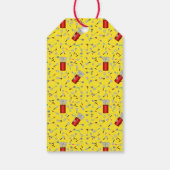 台所用品、黄色つるラベル/ギフトラベルテンプレート ギフトタグ (裏面)