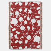 台所要素パターン スローブランケット (正面縦)