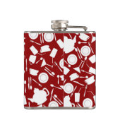 台所要素パターン フラスク (裏面)