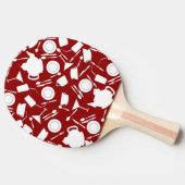 台所要素パターン 卓球ラケット (横)