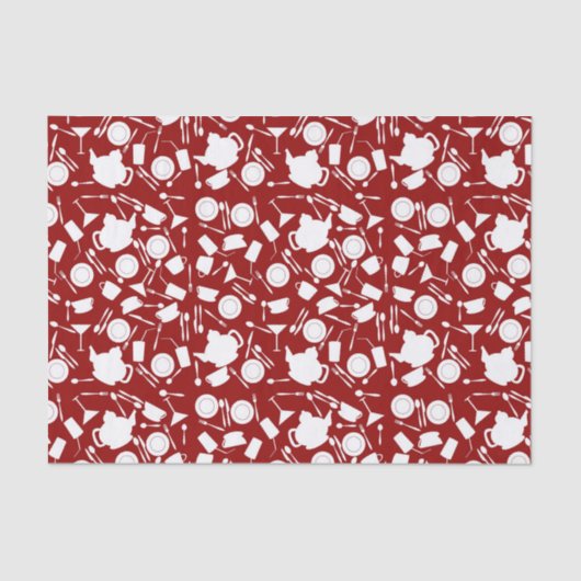 台所要素パターン 薄葉紙 (正面)