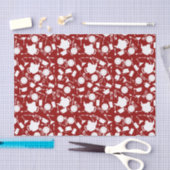 台所要素パターン 薄葉紙 (クラフト)