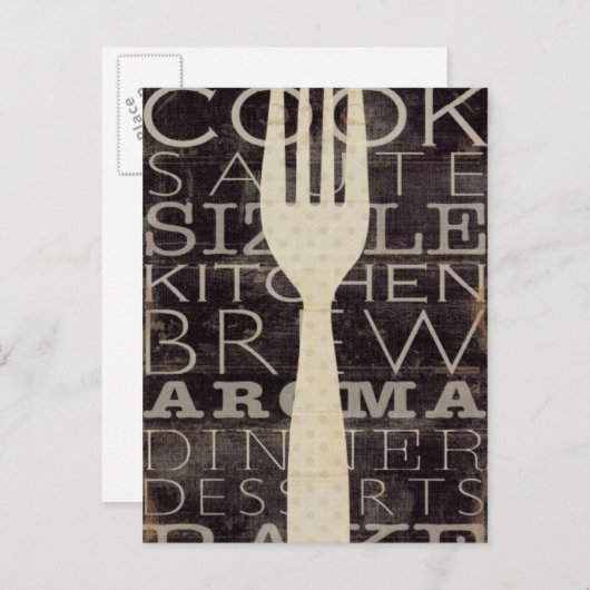 台所語 ポストカード (正面/裏面)