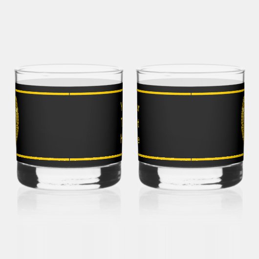 台所警察団長 ウイスキーグラス (左)