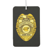 台所警察団長 カーエアーフレッシュナー (正面)