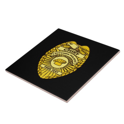 台所警察団長 タイル (側面)