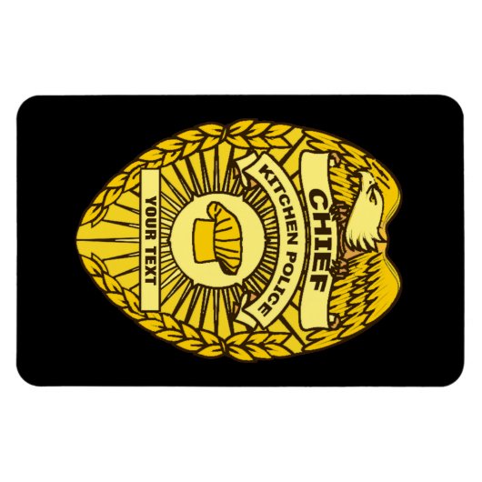 台所警察団長 マグネット (横)