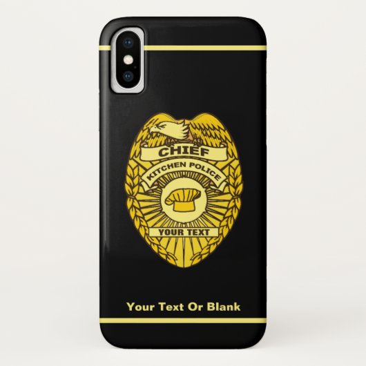 台所警察団長 Case-Mate iPhoneケース (裏面)