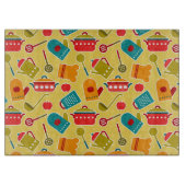 台所道具のカラフルなパターン カッティングボード (正面)